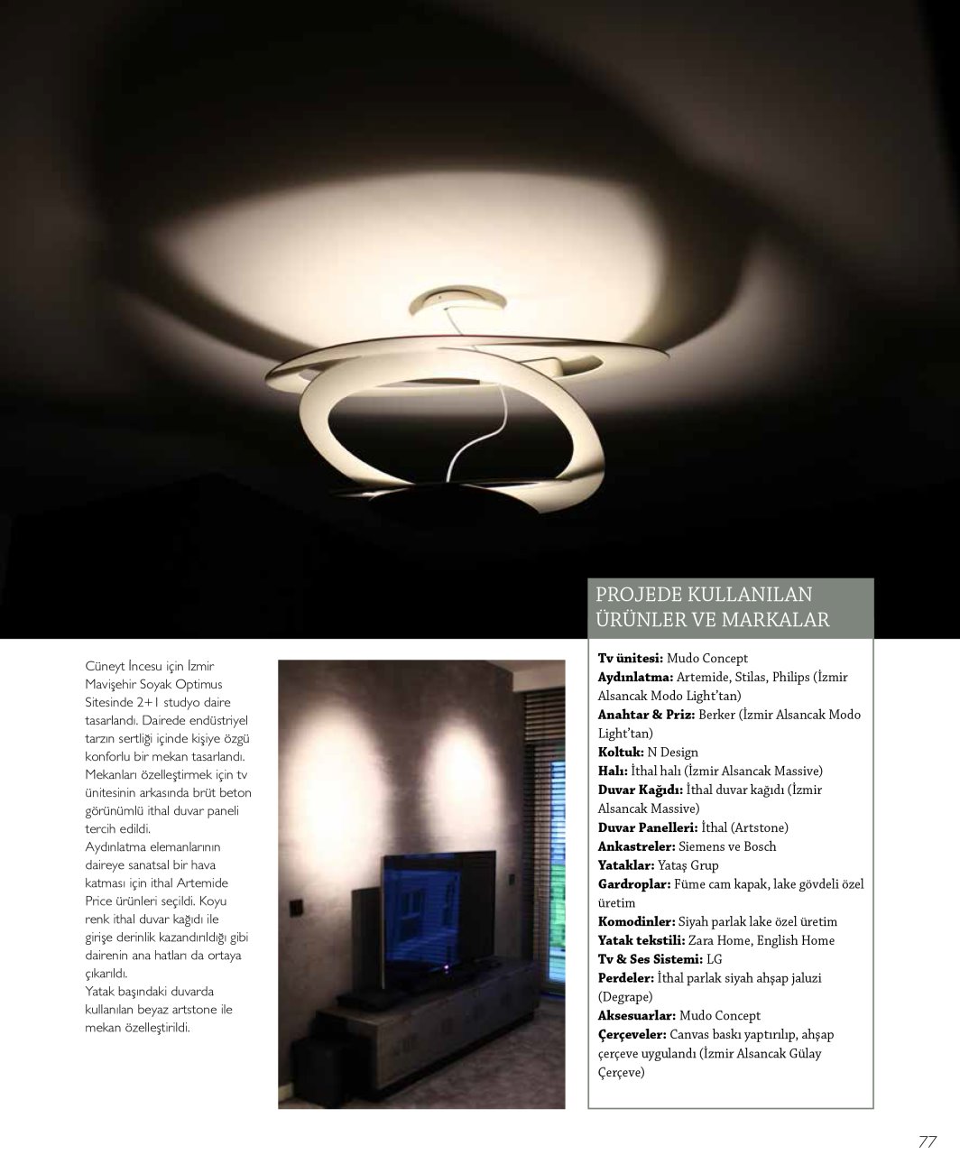 İç Mimarlık & Tasarım Dergisi  | February 2015