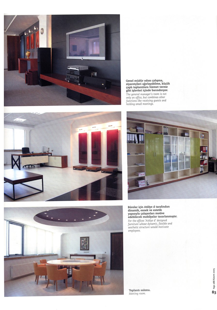 Yapı Dergisi | November 2005